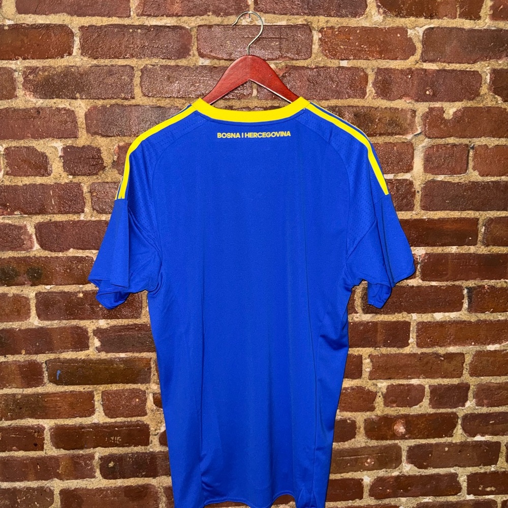 Bosnia BIH Shirt Euro for 2016 - Adidas Home Jersey 2016-17 (Large NWT) - Picture 2 of 7